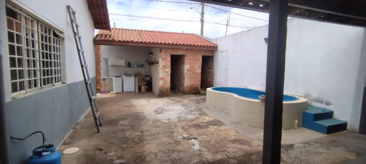 área gourmet em construção