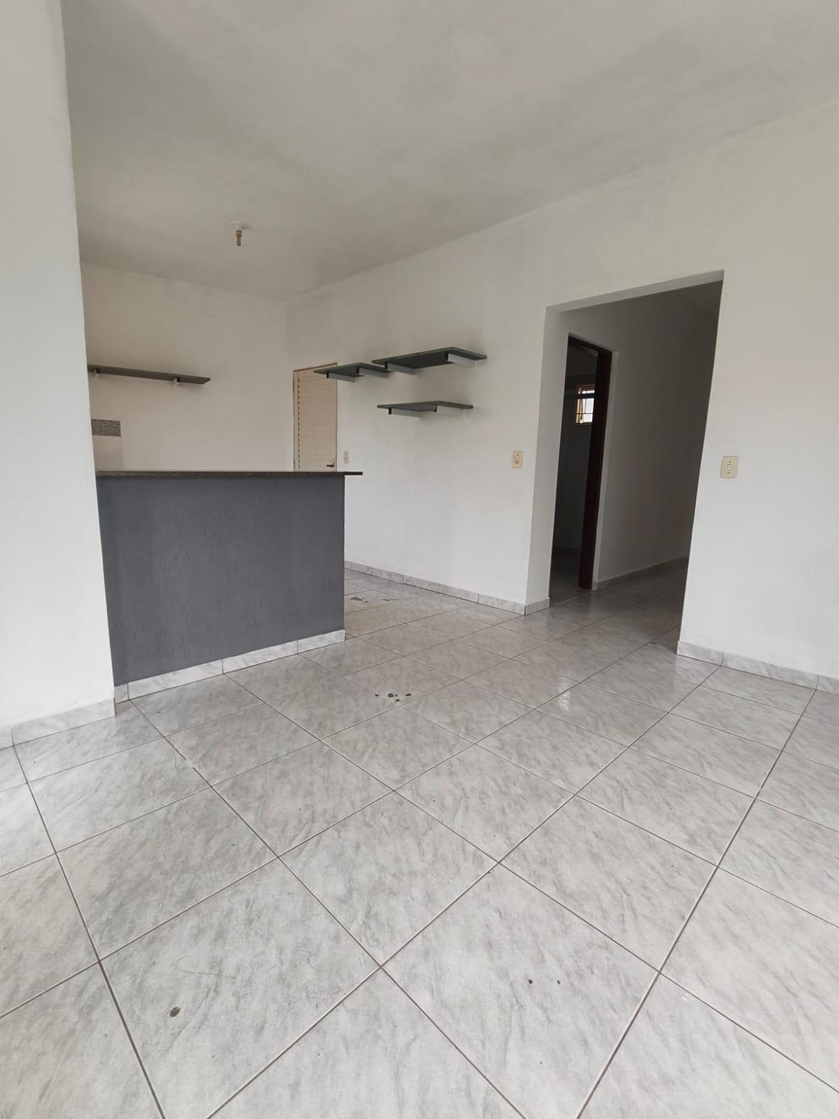 vista para cozinha