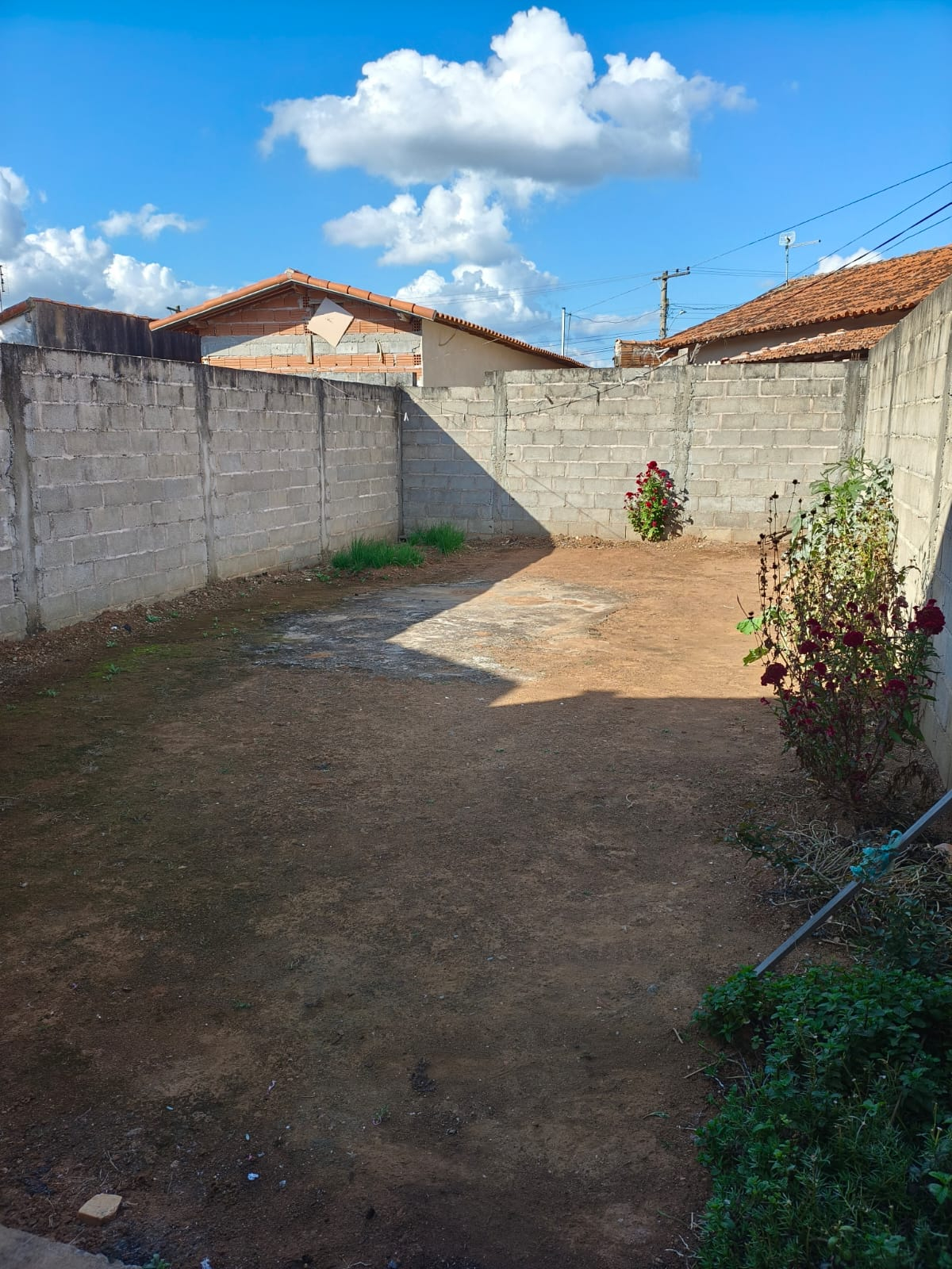 área nos fundos