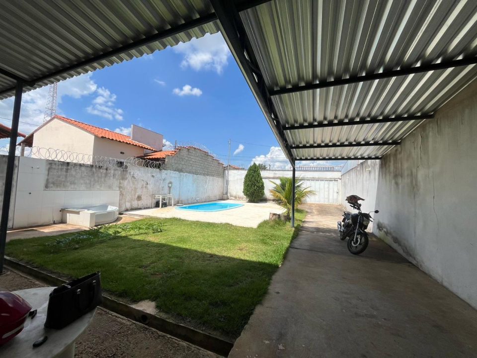 garagem coberta