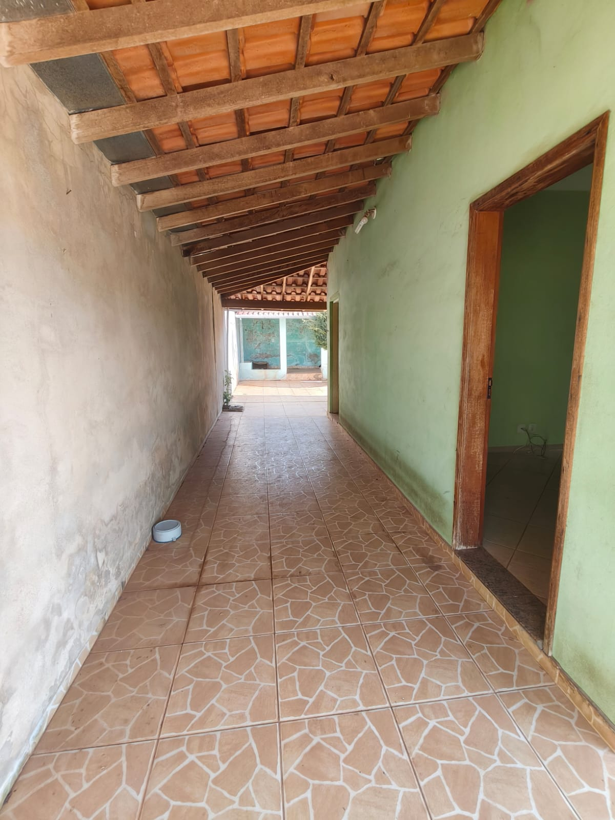 garagem coberta