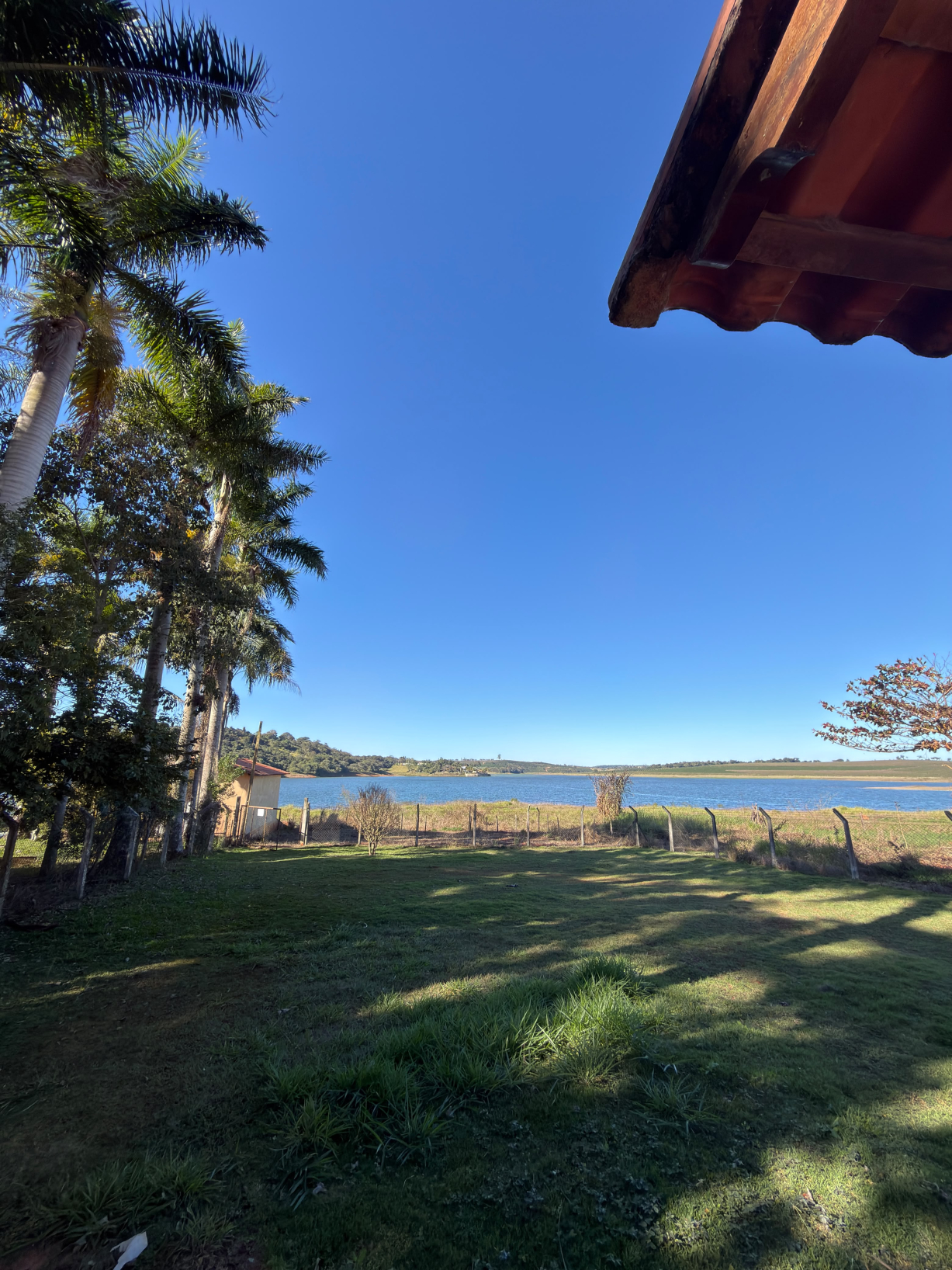 Vista para represa