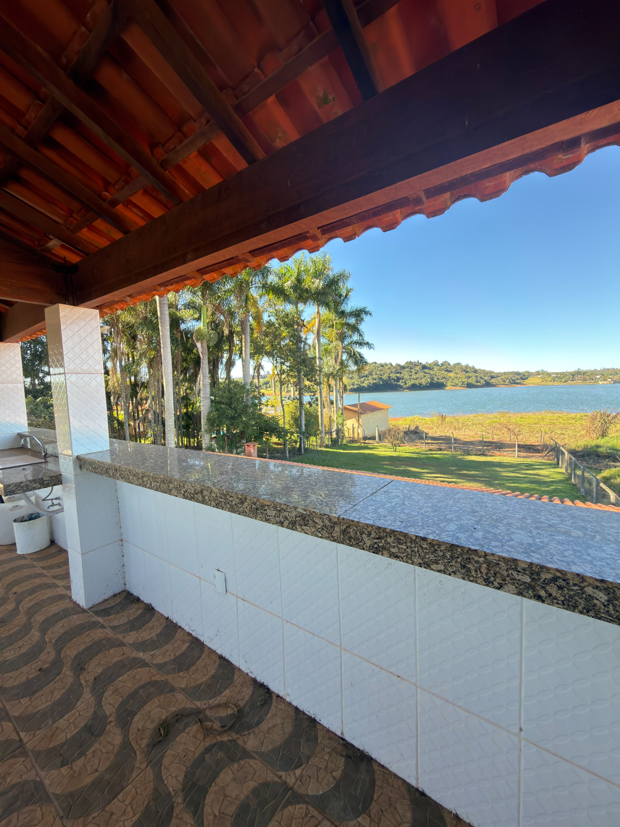 área gourmet com vista