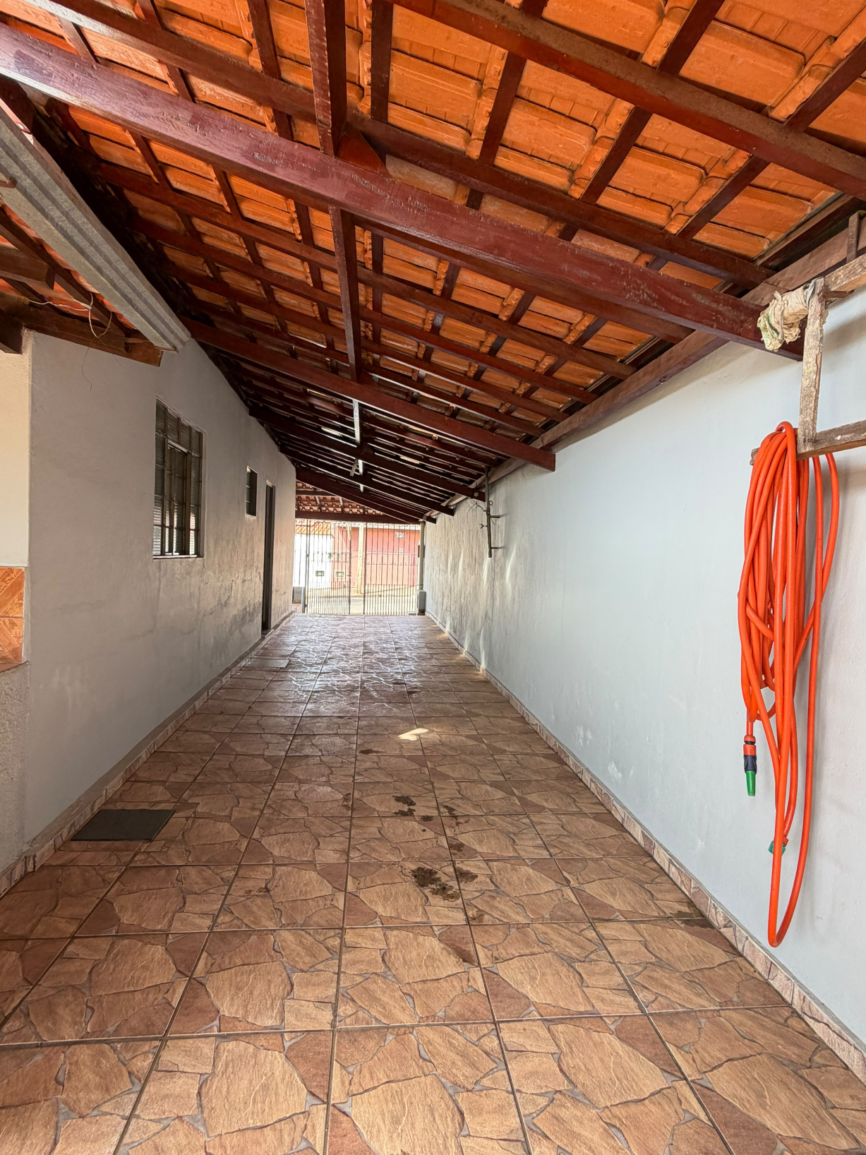garagem coberta