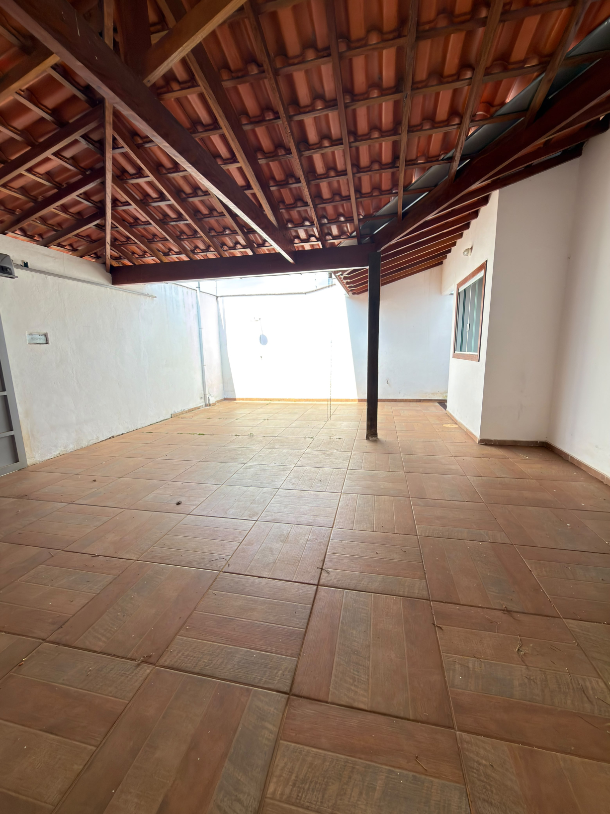 garagem coberta