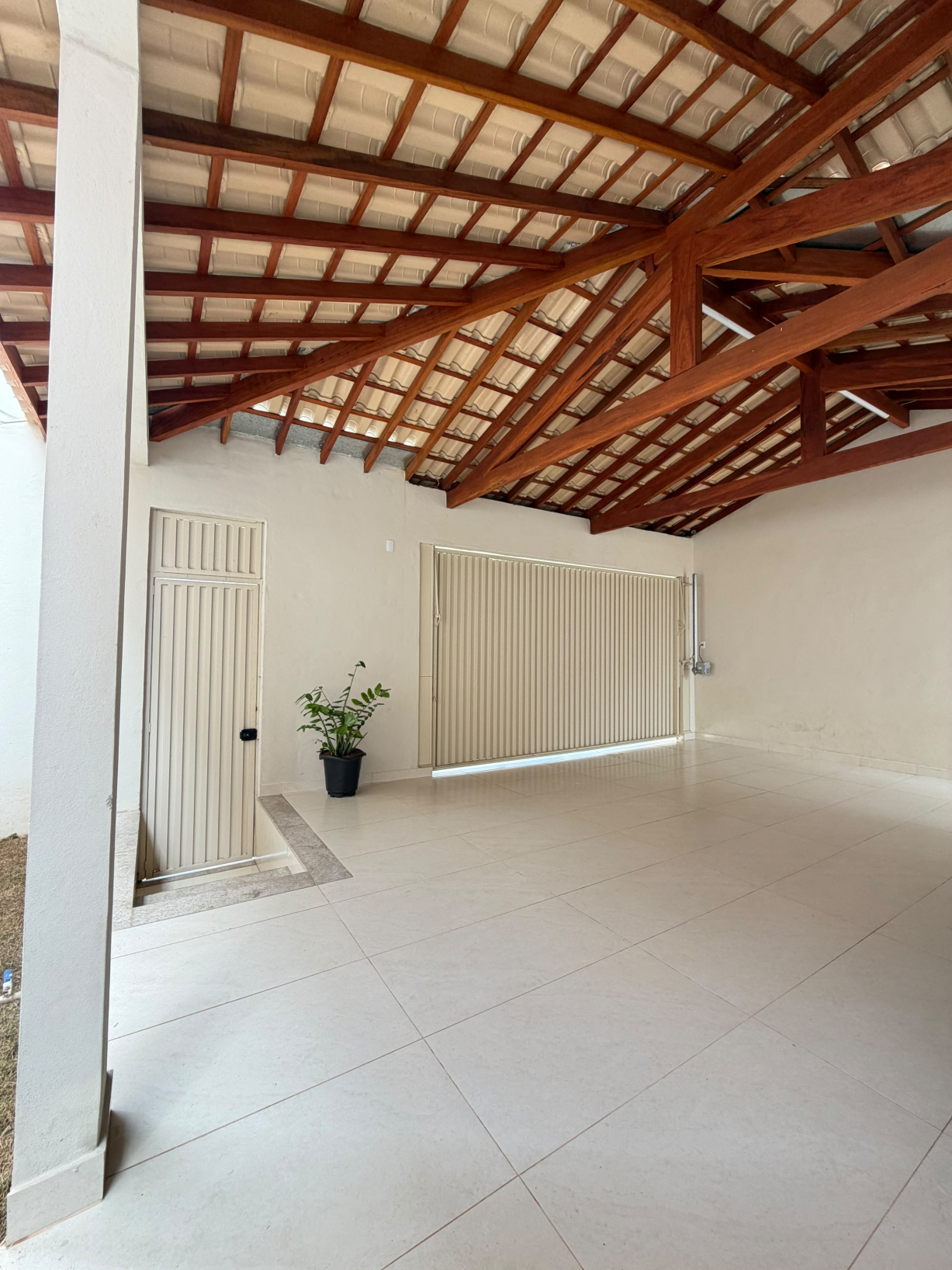 garagem coberta